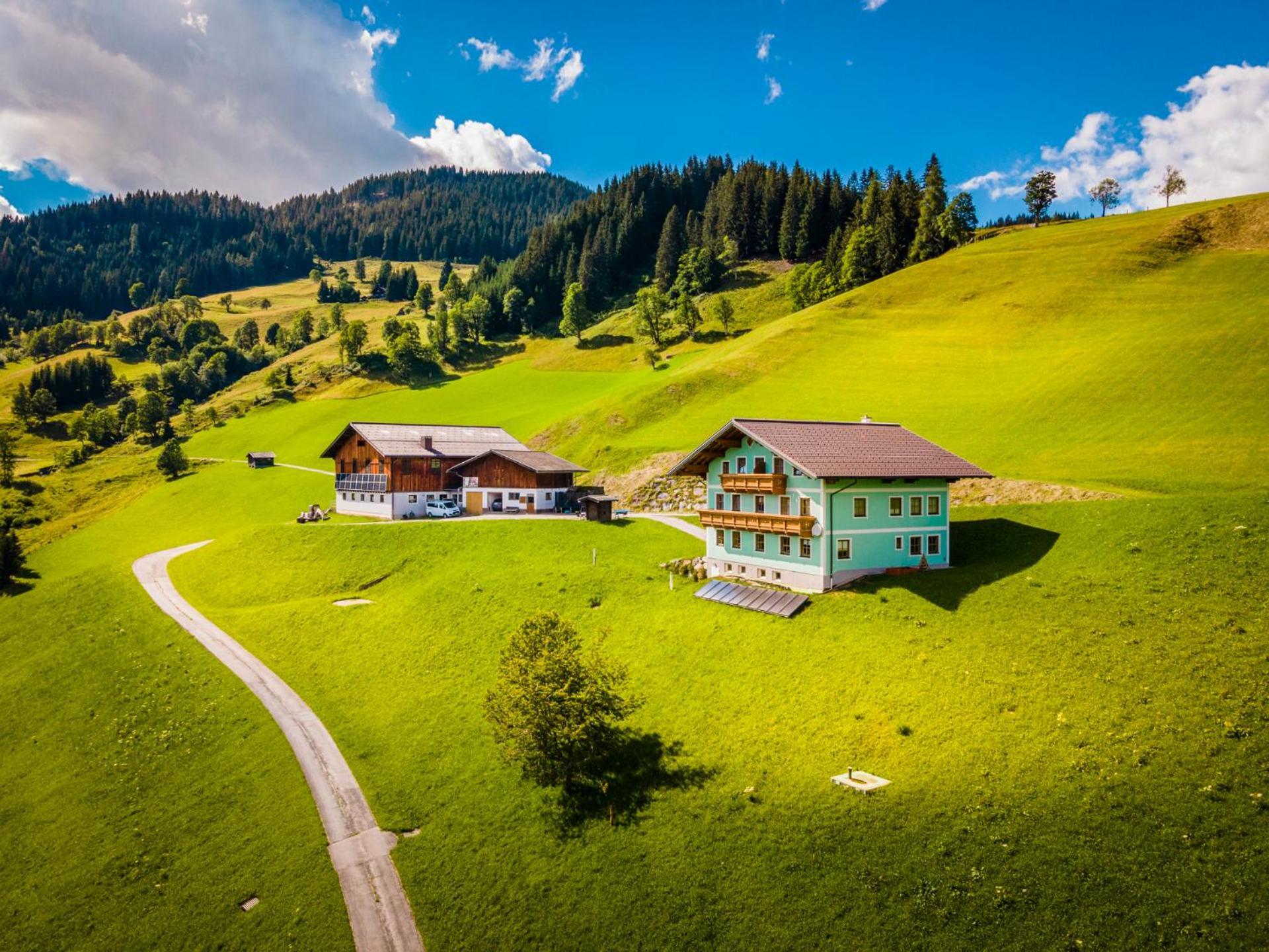 Obersteffengut Lägenhet Wagrain Exteriör bild